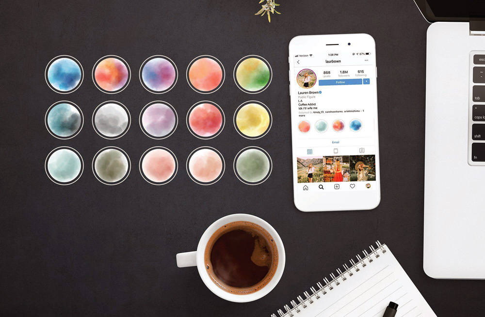 Step-by-step guide adding Highlight on Instagram from the camera roll