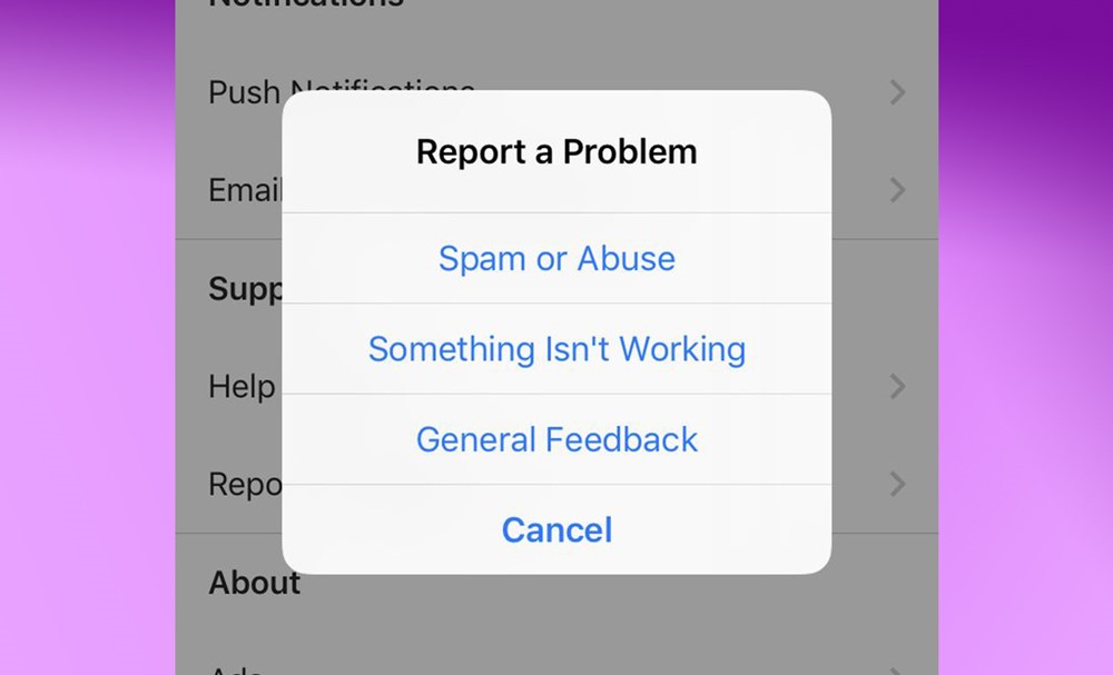 Why do you report an account or content on Instagram